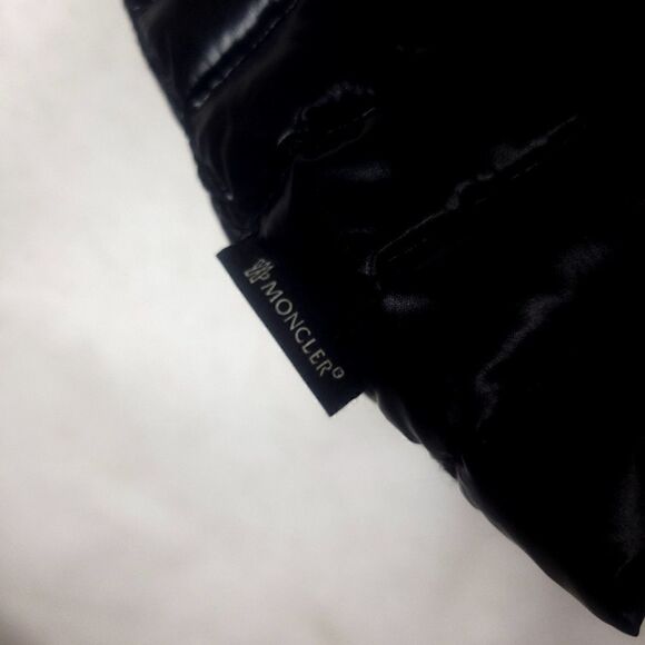 Moncler Ladies Magritte Black Diamond Quilted Down Puffer Jacket size 3 M/L - Picture 8 of 13